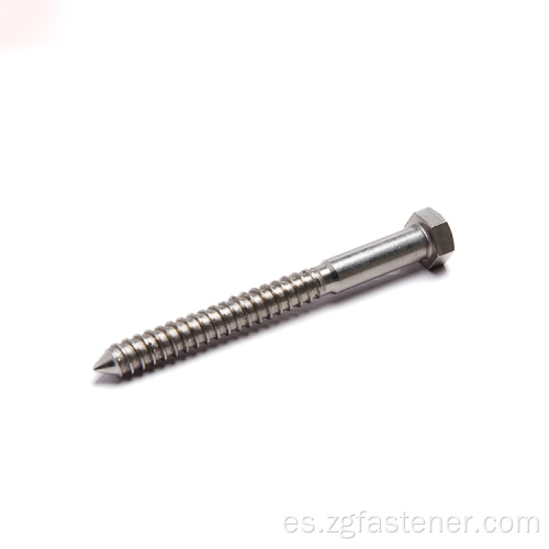 Tornillo de madera de cabeza hexadecimal